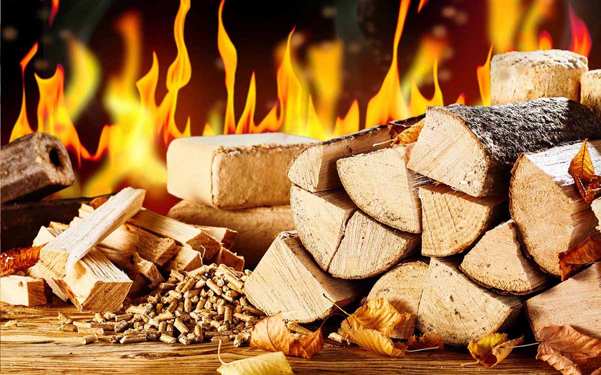 Lagerhaus Geier, Brennstoffe zum Heizen.