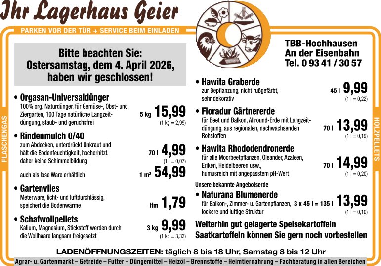 Unsere aktuellen Wochenangebote