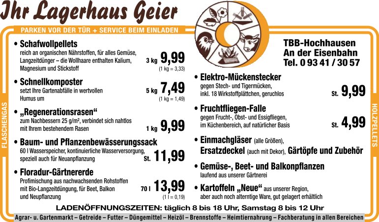 Unsere aktuellen Wochenangebote