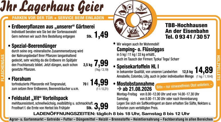 Unsere aktuellen Wochenangebote