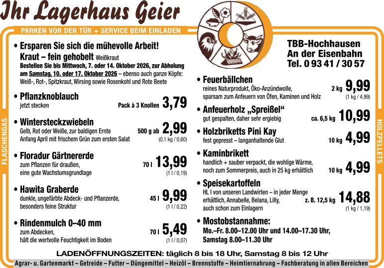 Unsere aktuellen Wochenangebote