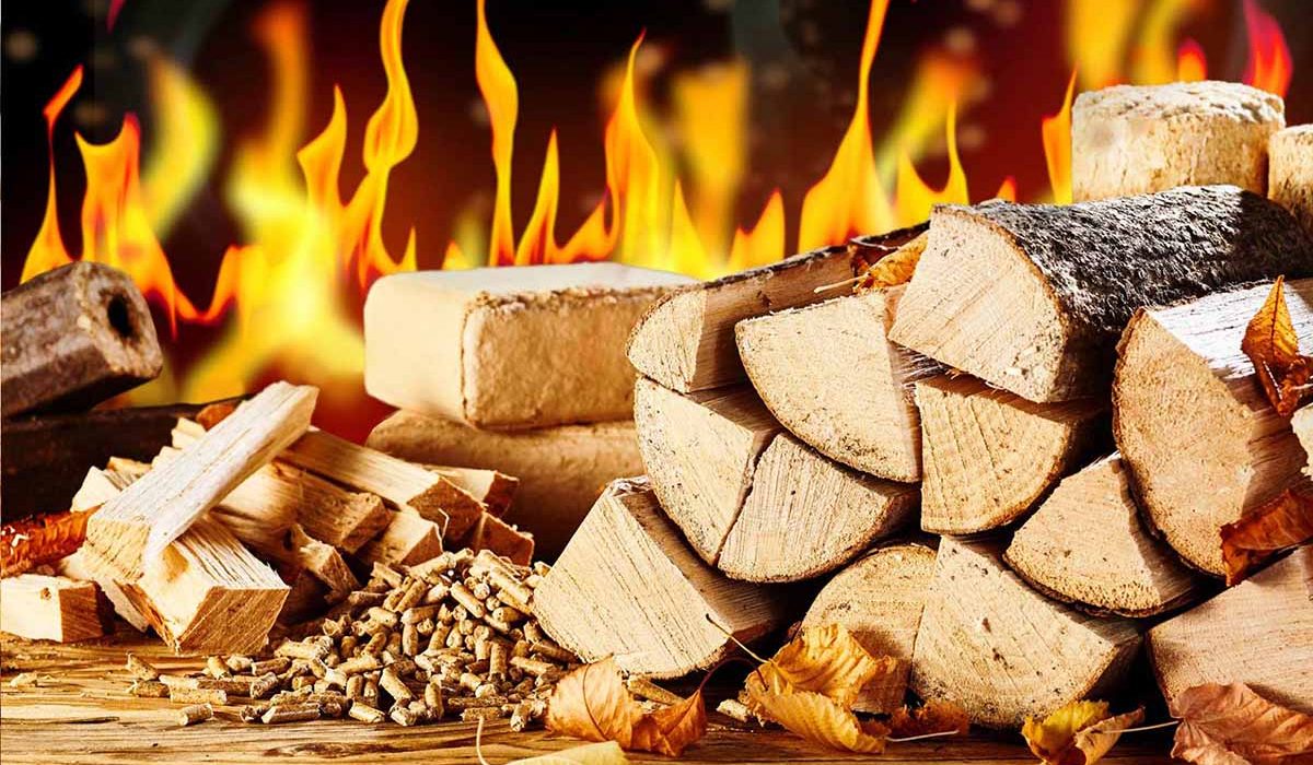 Lagerhaus Geier, Brennstoffe zum Heizen.